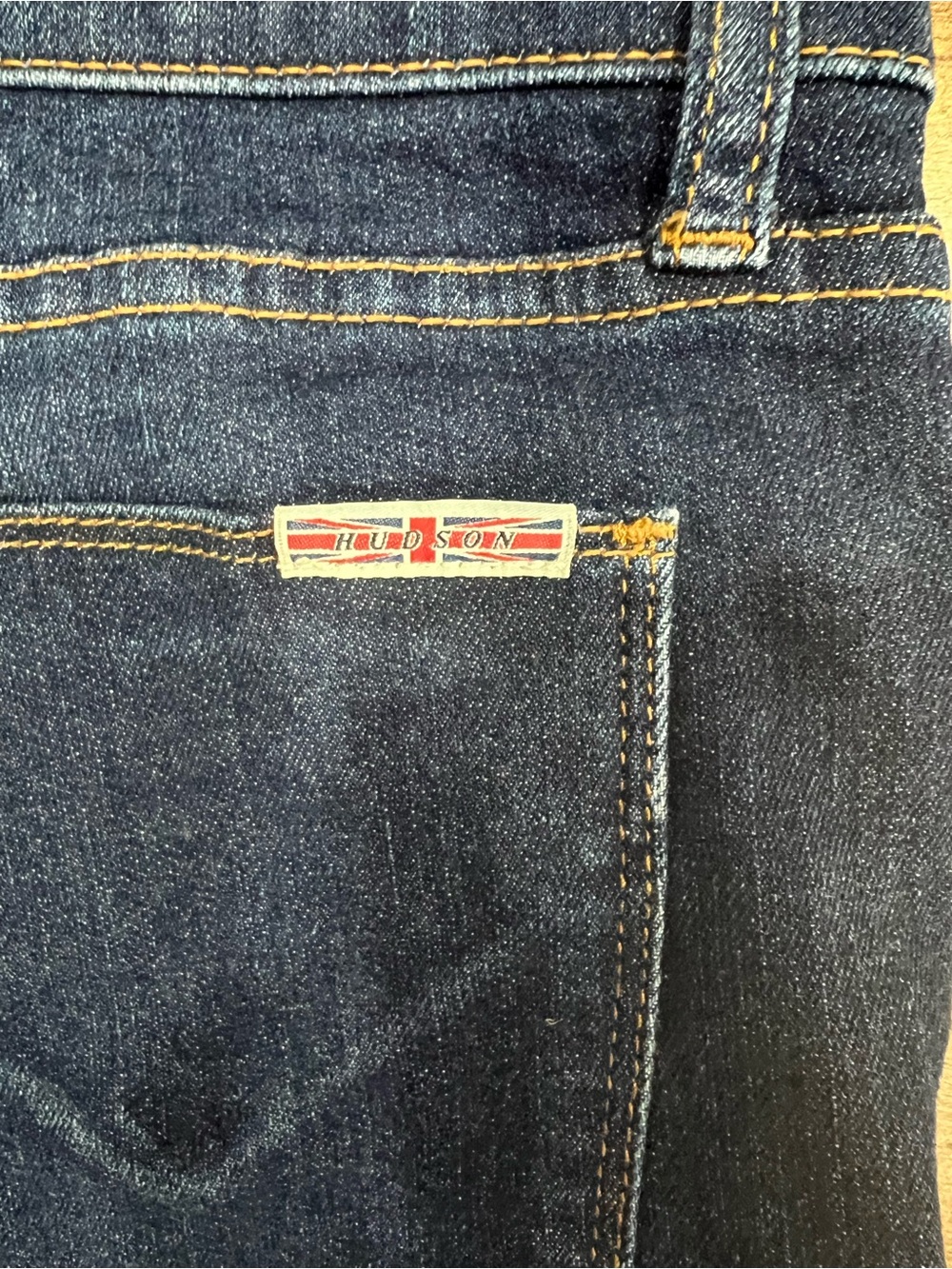 Hudson Jeans Dark Indigo Skinny Jeans size 32 - Picture 4 of 7